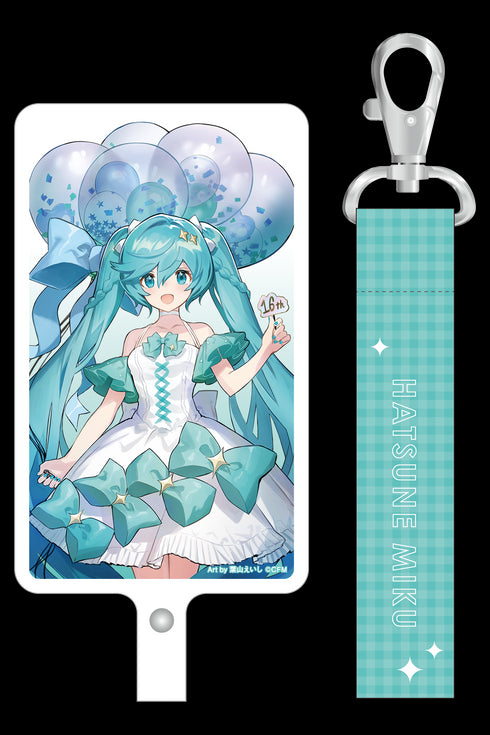 『初音ミクシリーズ』フォンタブ&ストラップセット/初音ミク 16th Birthday 初音ミク